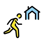 Evacuate To Shelter SVG Icon